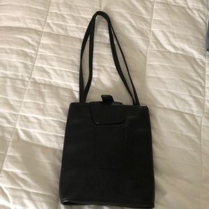Fossil Leather Pocketbook. Black. EUC